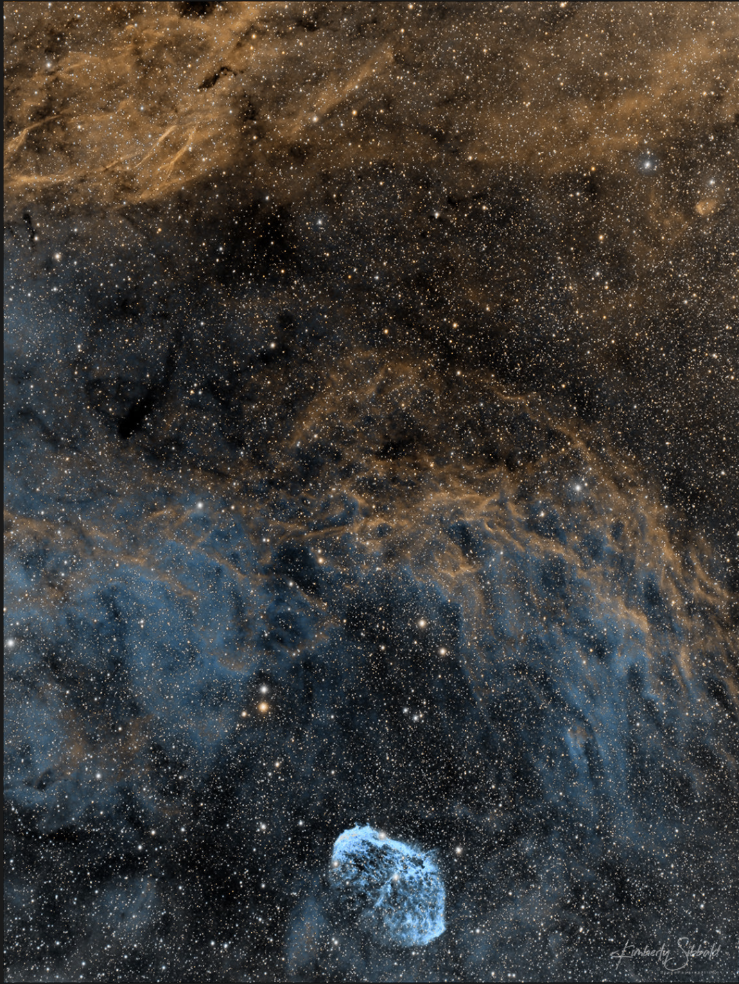 Scarf - Crescent Nebula